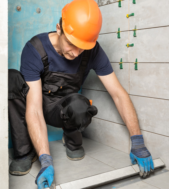 Bathroom tile installation by renovation expert – Pro Dallas Bathroom